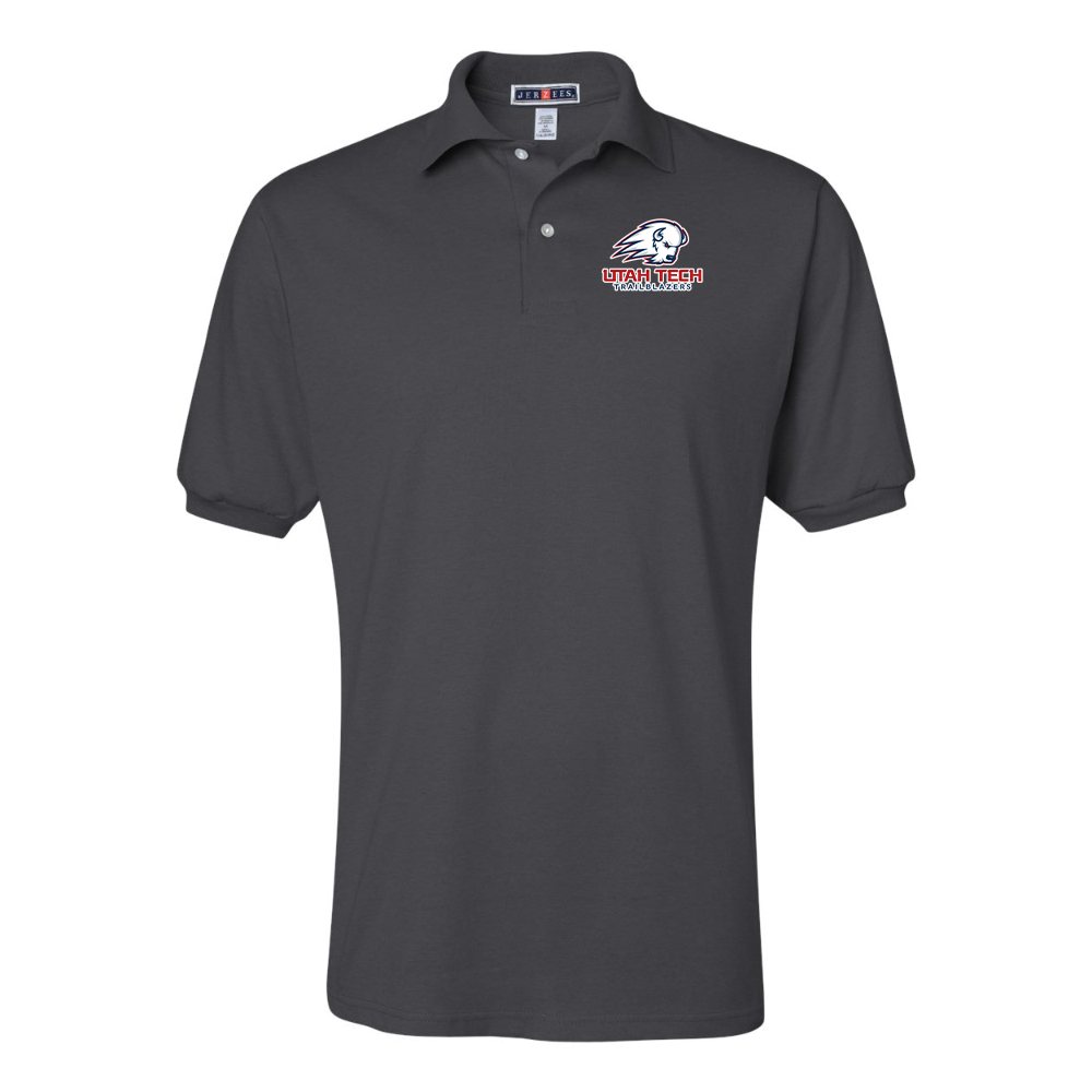 Men's Utah Tech Trailblazers JERZEES  SpotShield polo